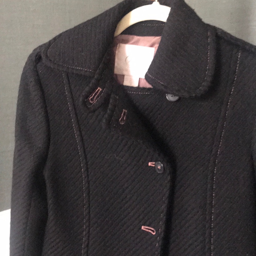 Rebecca Taylor long wool lady coat - Picture 3 of 9